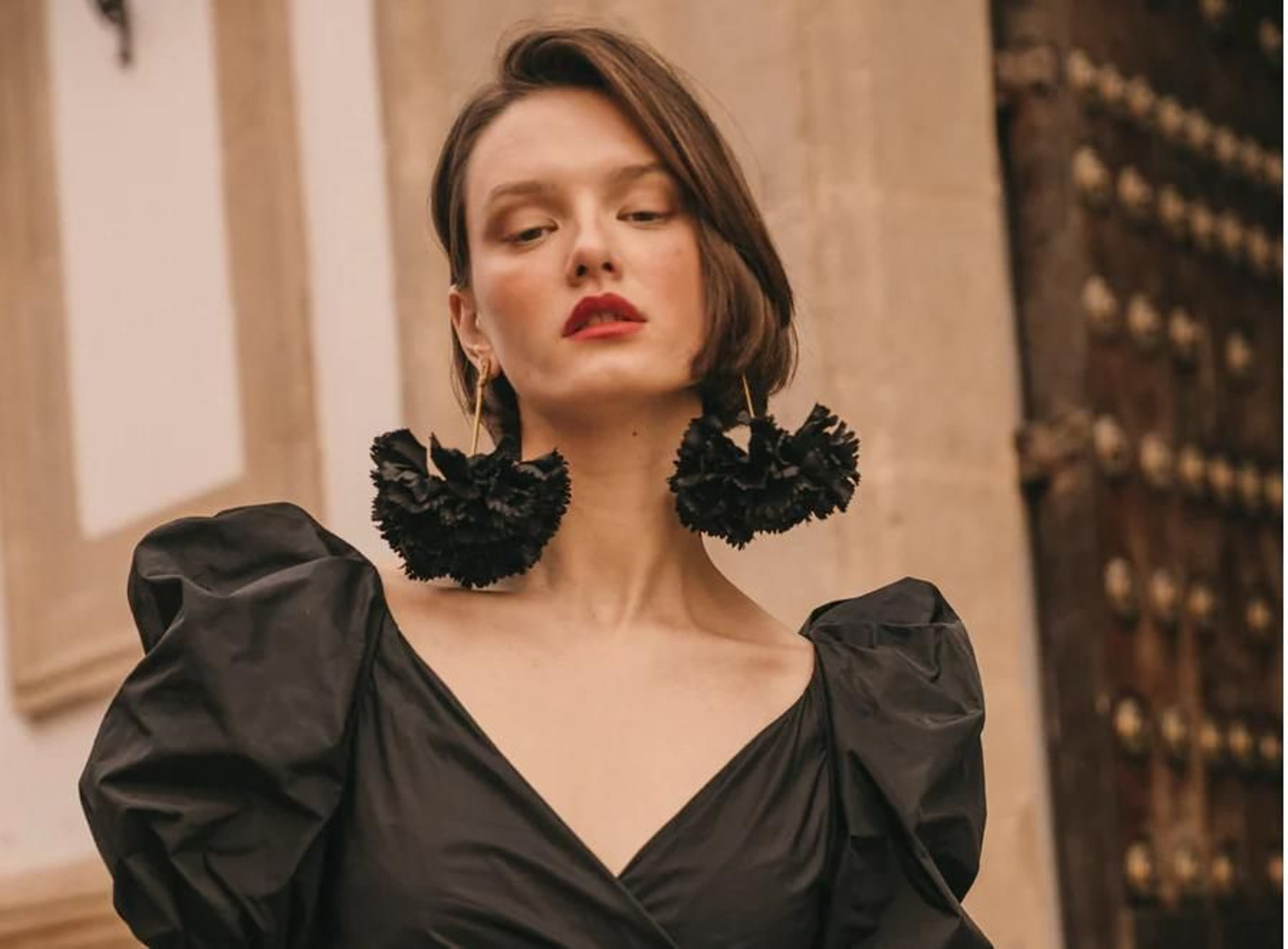 Total look de Cherubina para la Feria de Abril.