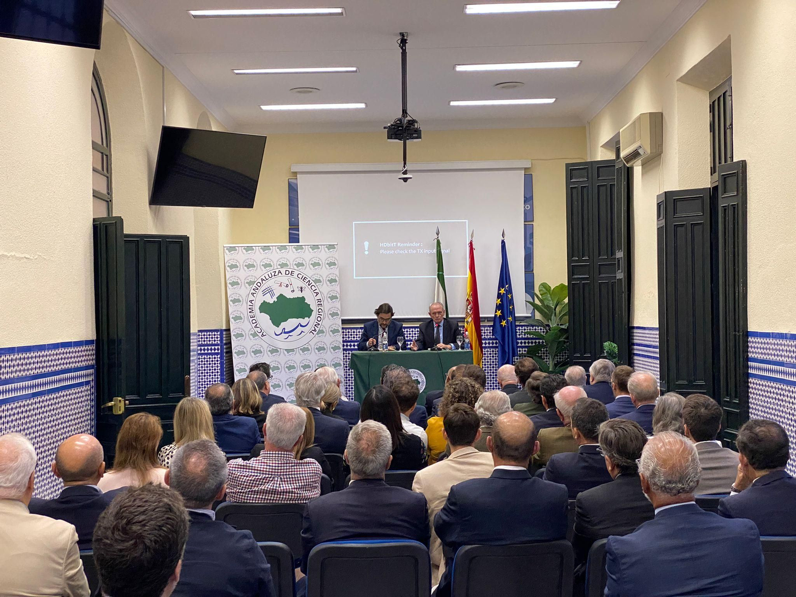 La apertura del curso de la Academia Andaluza de Ciencia Regional