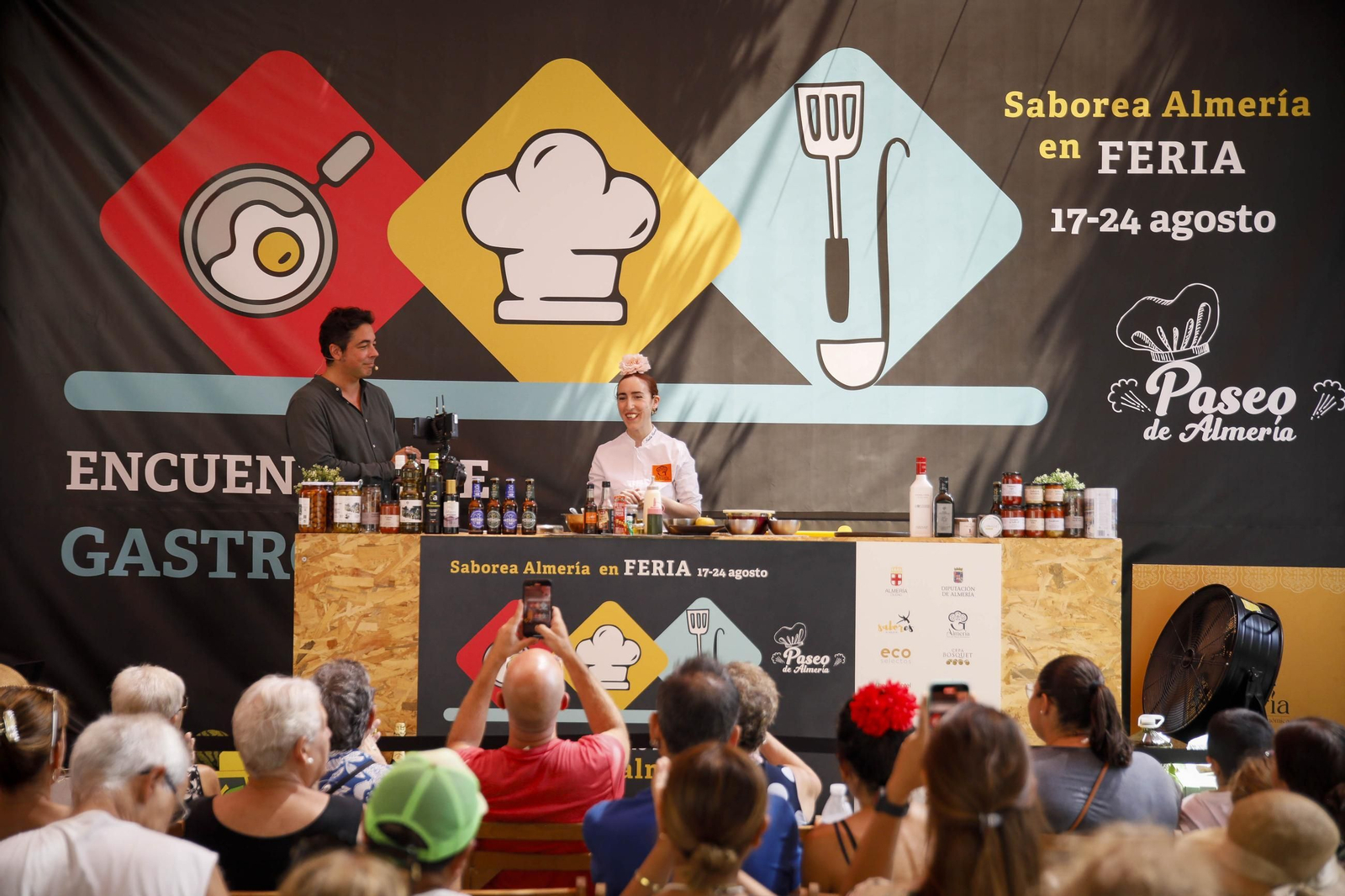La Conferencia dentro del programa sabores Almería de la Feria de Almería, en imágenes