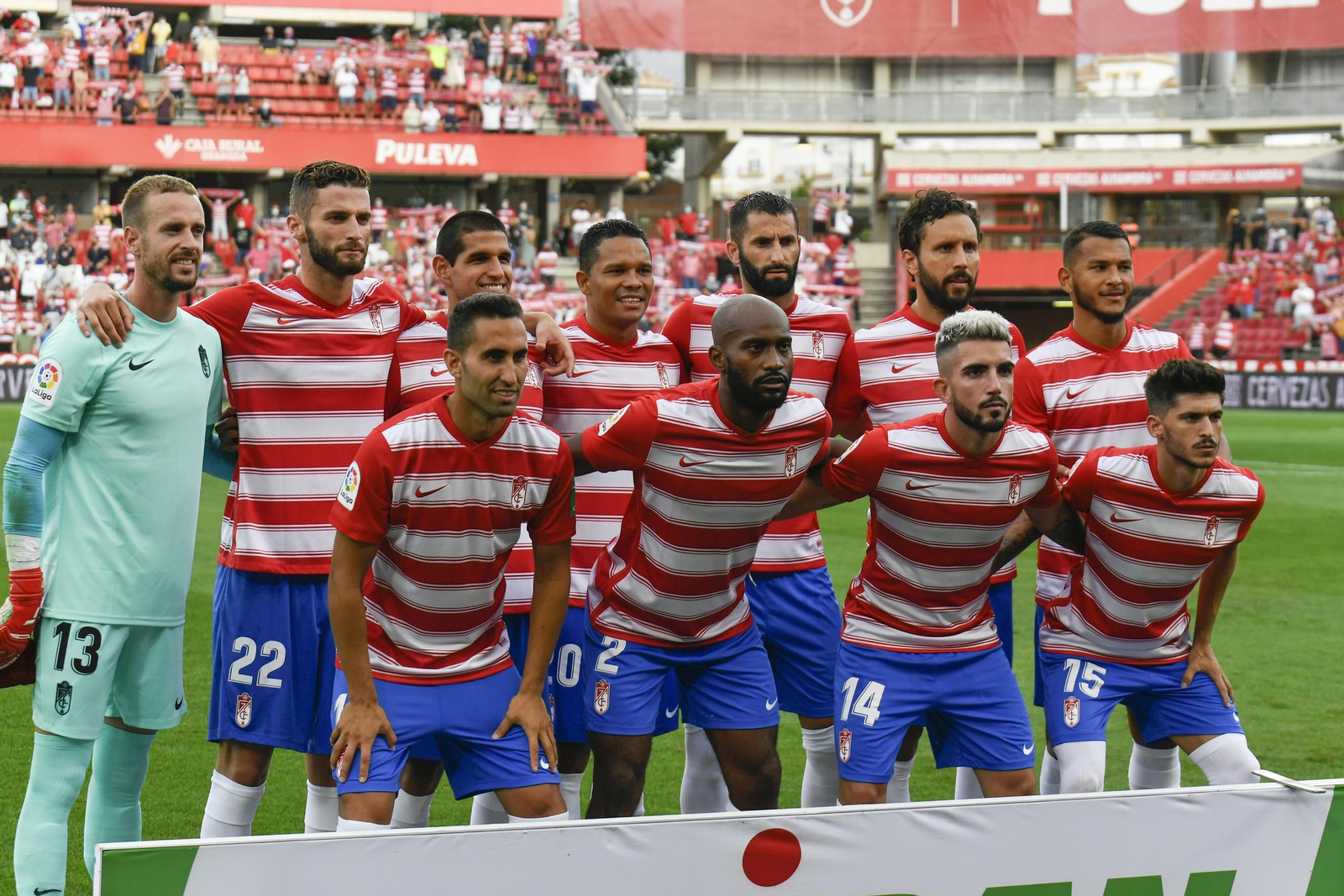 El once titular con el que dispuso Robert Moreno.