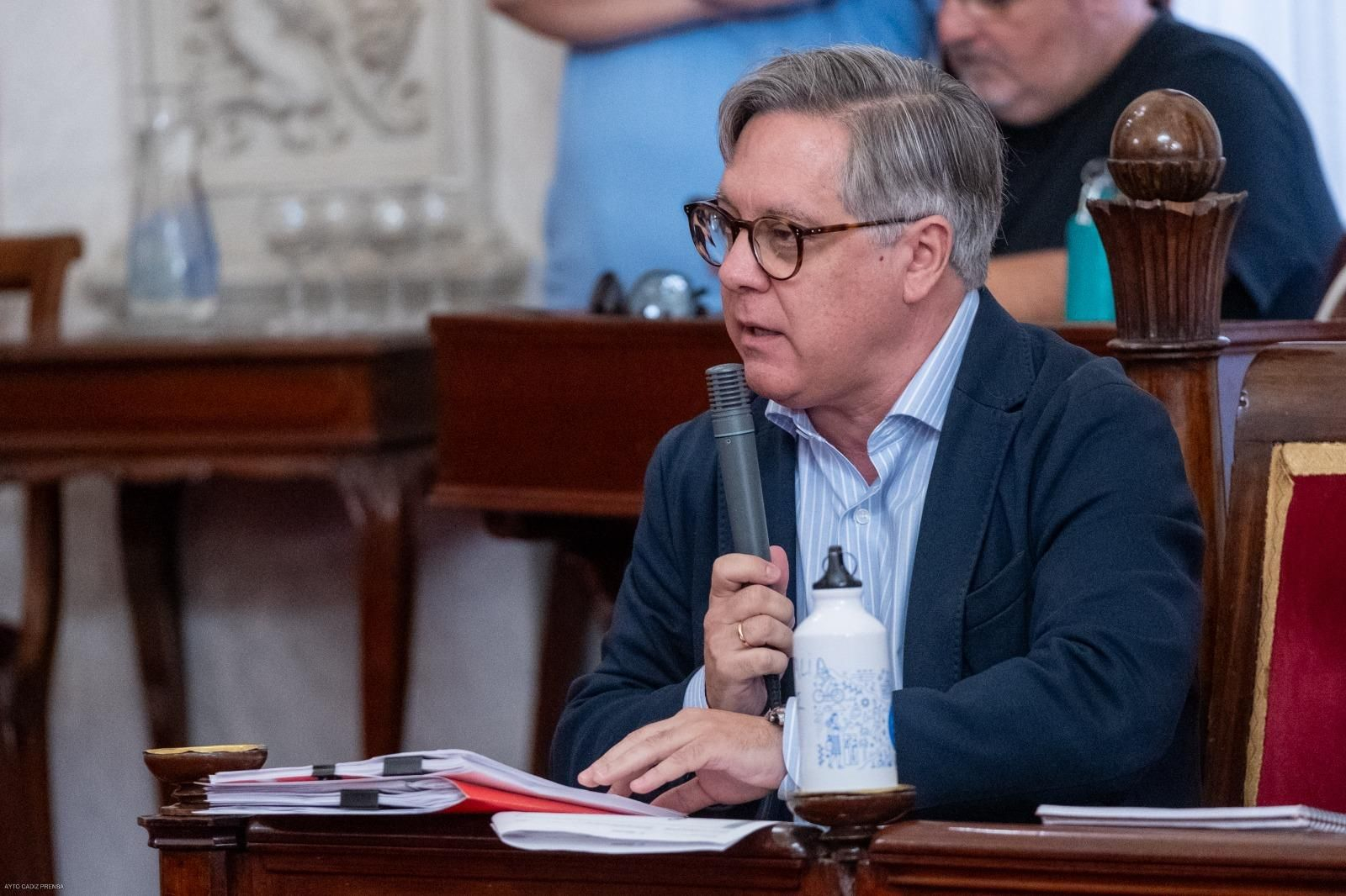 El portavoz del PSOE municipal, Óscar Torres.