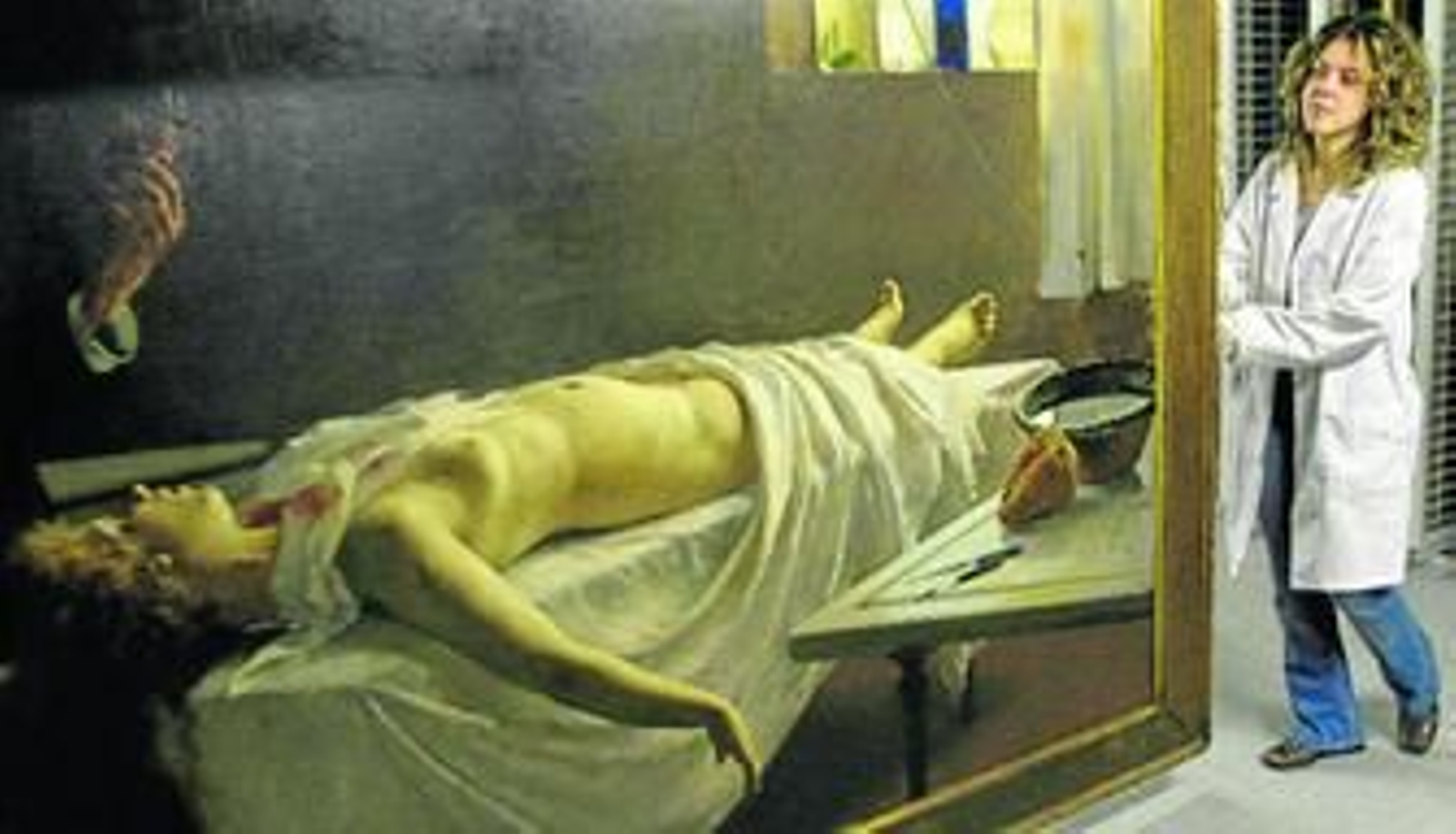 1. ' ¡Y tenía corazón' pintado en Roma por Enrique Simonet y Lombardo  en 1890 es uno de los grandes óleos del Prado que alberga el museo. 2. 'Una esclava en venta', de José Jiménez Aranda. 3. 'La meta sudante o 'Los gladiadores', de José Moreno Carbonero.  4. 'El martirio de San Bartolomé', atribuido a José de Ribera.