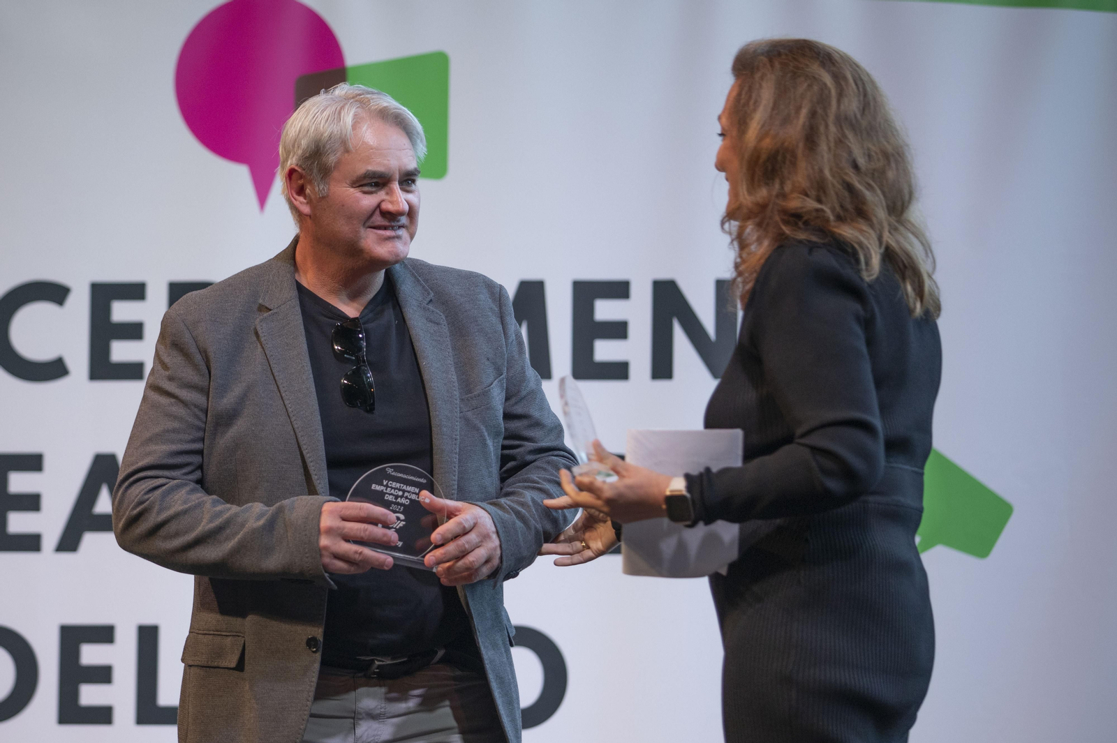 El V Certamen del Empleado Público del año en Granada, en imágenes