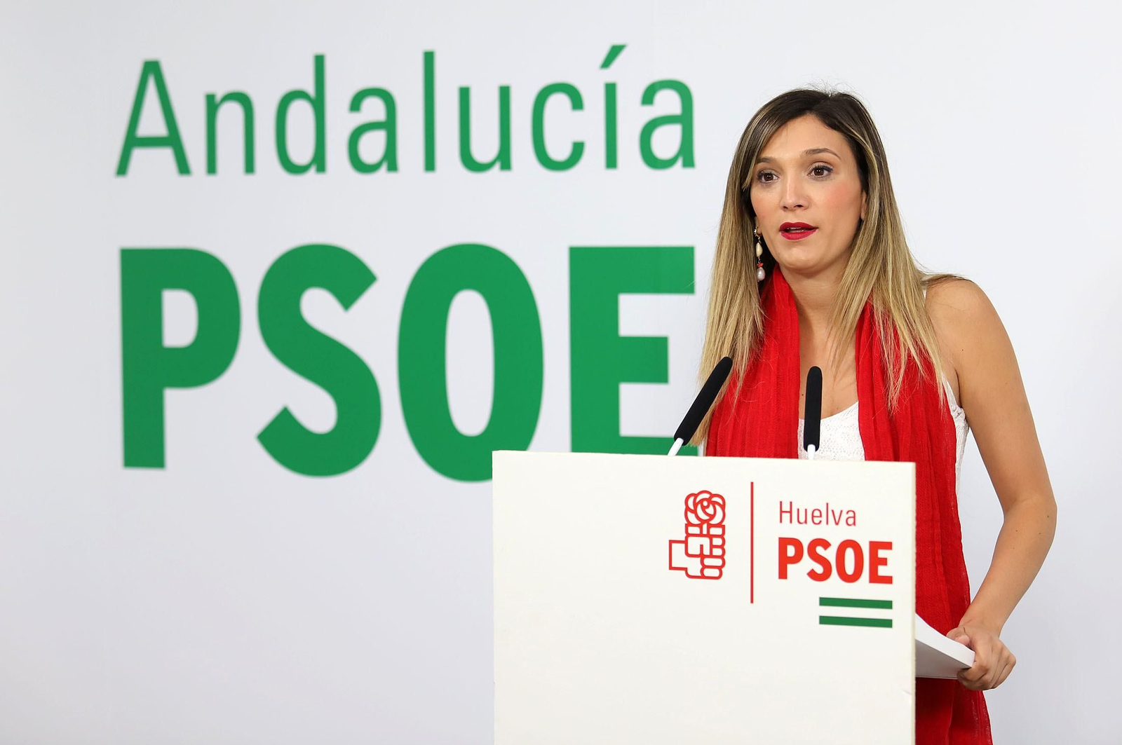 La parlamentaria andaluza por el PSOE, María Márquez. La parlamentaria andaluza por el PSOE, María Márquez.