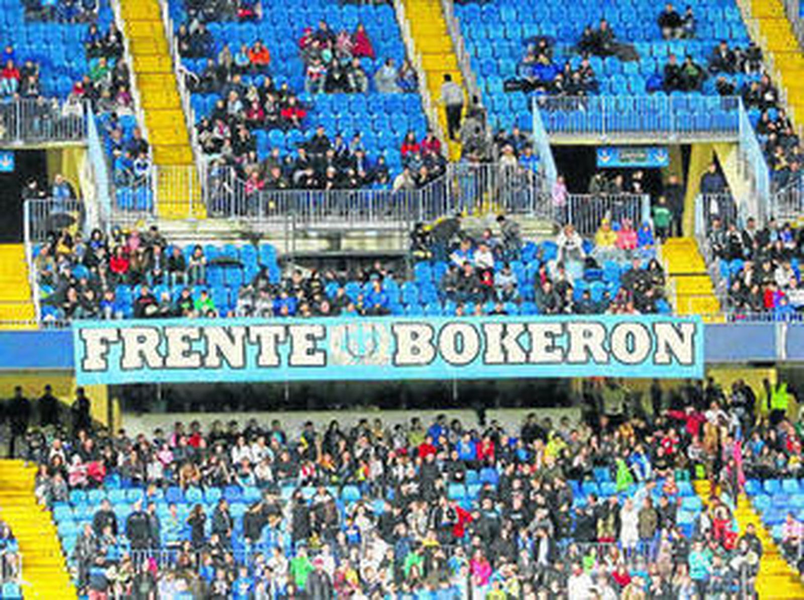 Media entrada y mucha lluvia