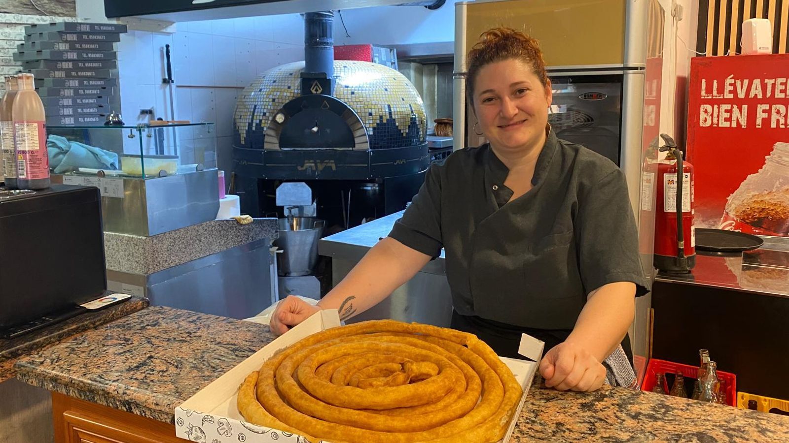 Juana Martos, la orgullosa churrera de Bohéme.
