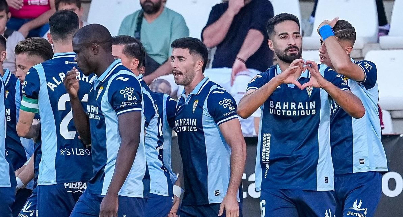 Rubén Alves celebra su tanto en el Carlos Belmonte.