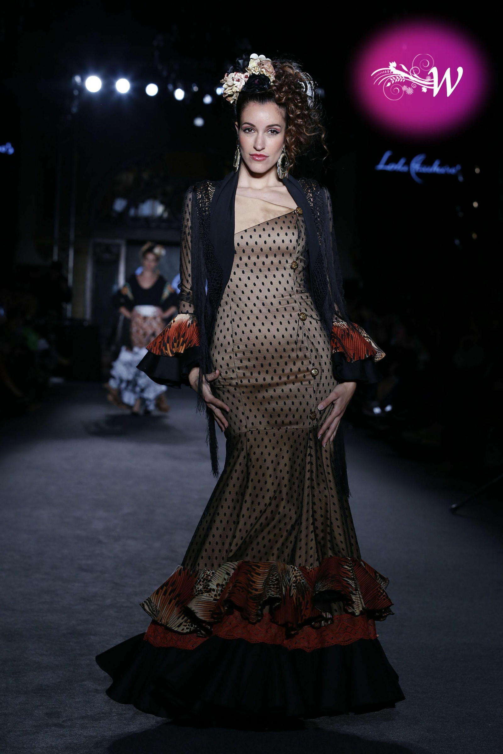 Lola Azahares en We Love Flamenco 2020, todas las fotos del desfile