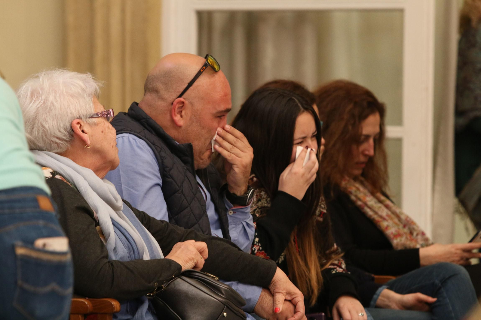 Las imágenes de la capilla ardiente por Gabriel