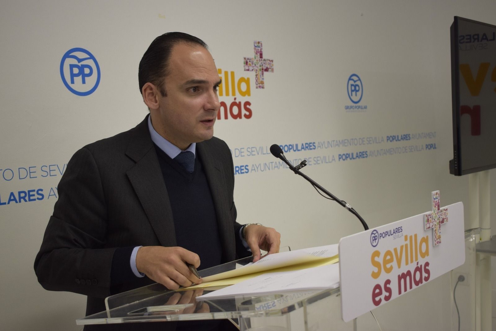 El concejal del PP Rafael Belmonte.