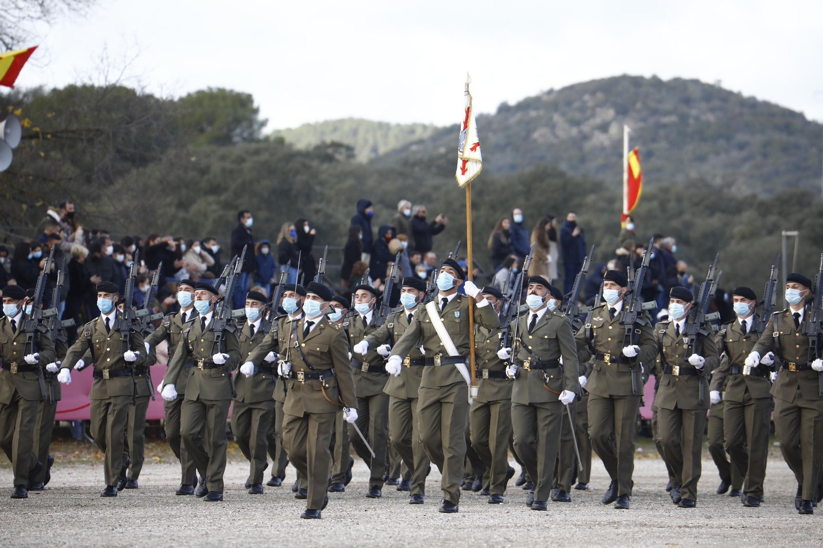La Brigada X conmemora el día de la unidad y la festividad de la Inmaculada en Córdoba