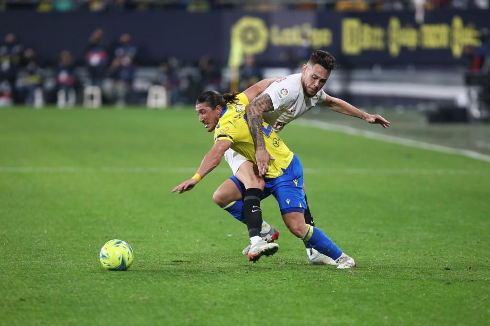 Las imágenes del Cádiz-Sevilla de Liga.