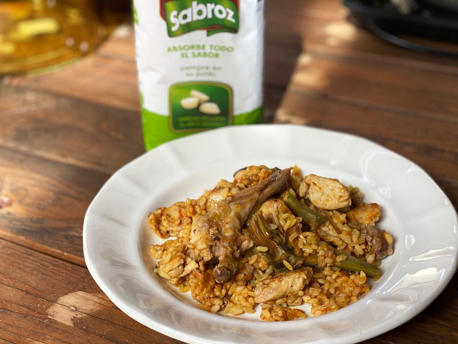 Receta de arroz con conejo