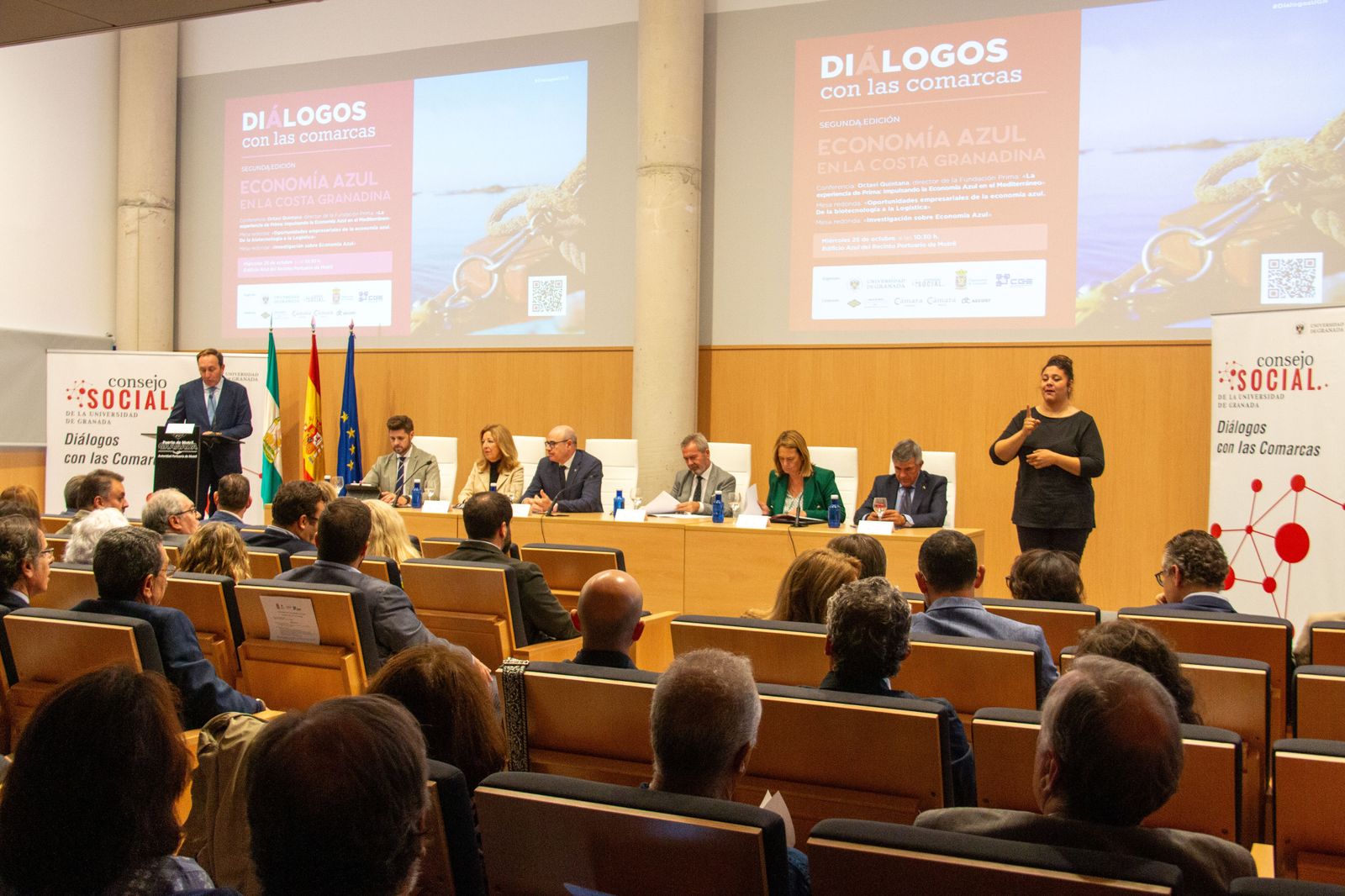 Empresarios y expertos debaten en Motril sobre la Economía Azul en la costa de Granada