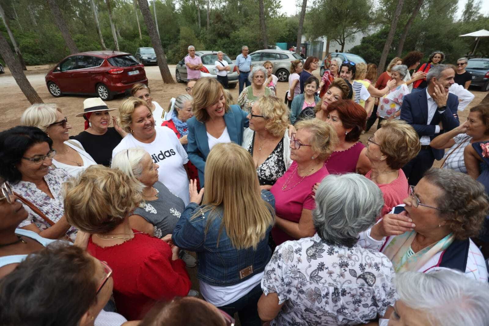 La ministra de Educación y Formación Profesional acuda a una convivencia de mujeres en Jerez