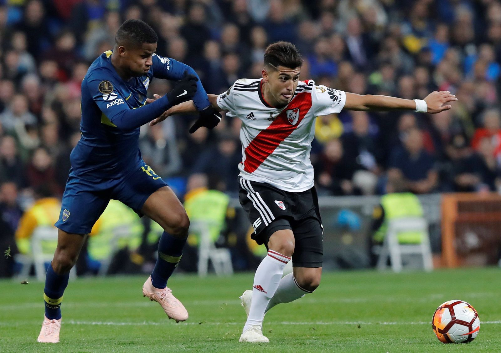Las imágenes de la final de la Copa Libertadores entre el River Plate y el Boca Juniors