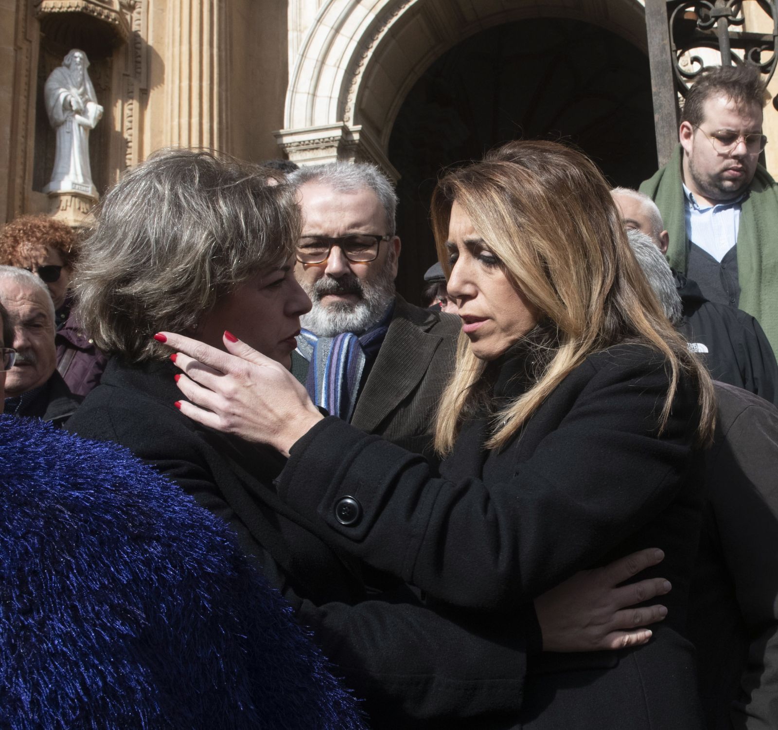 Despedida en la Catedral de Guadix a los fallecidos en el accidente