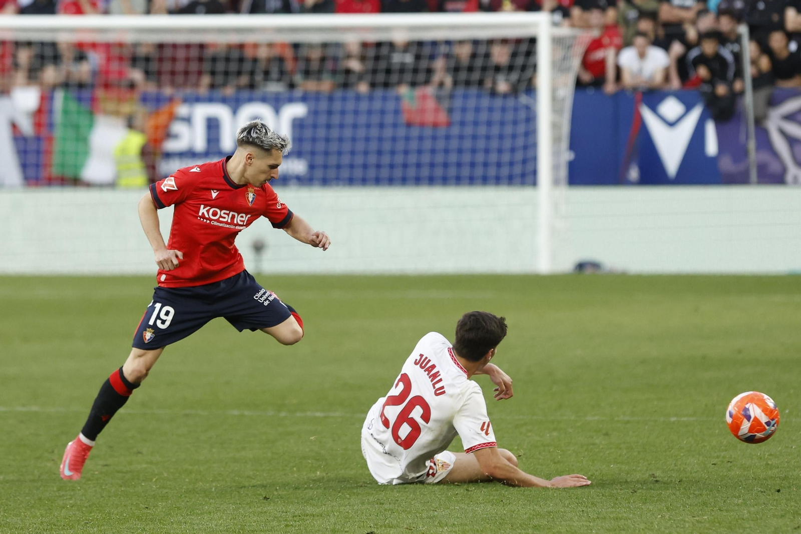 Las fotos del Osasuna - Sevilla