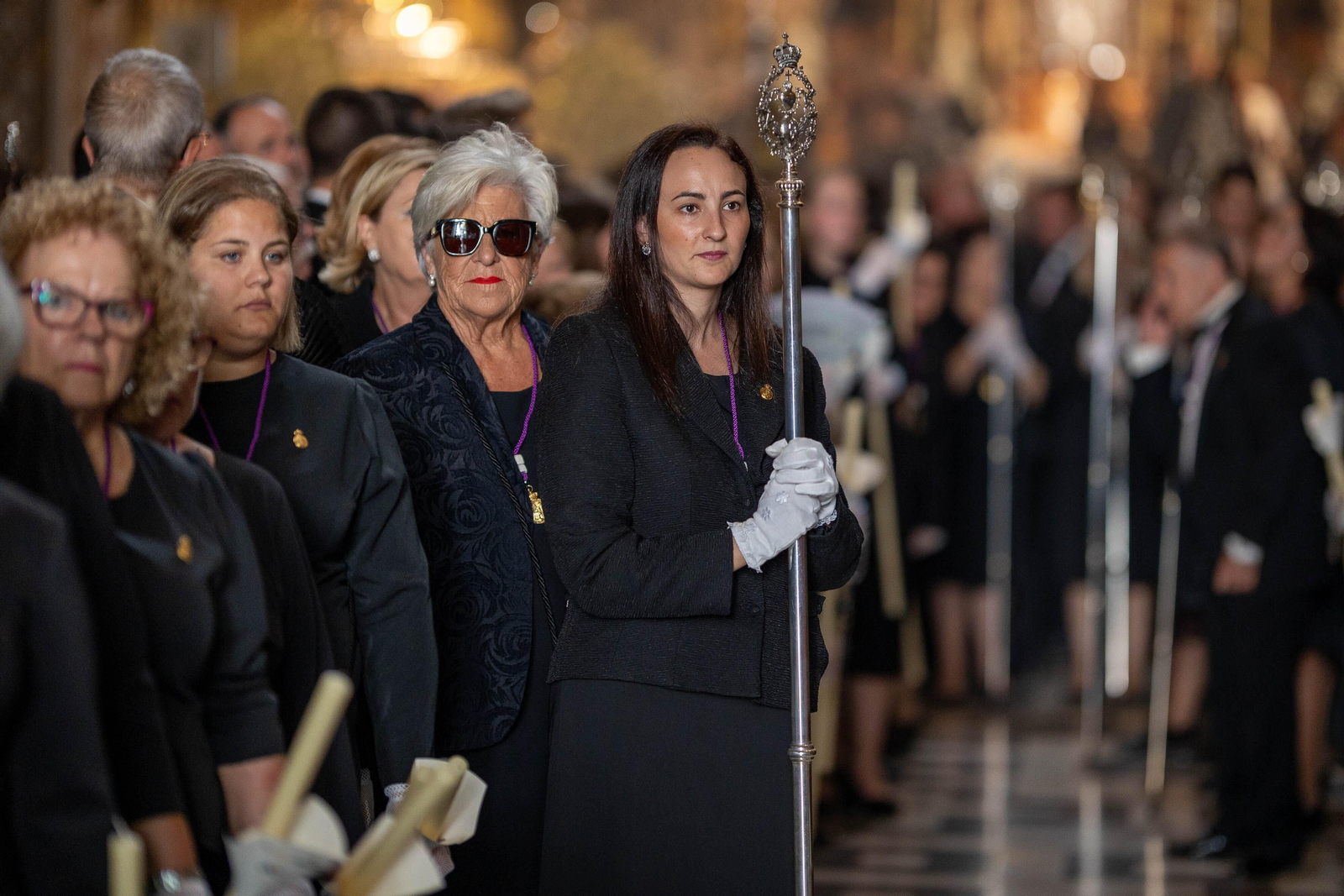 Fotos: así ha sido la procesión de la Virgen de las Angustias de Granada