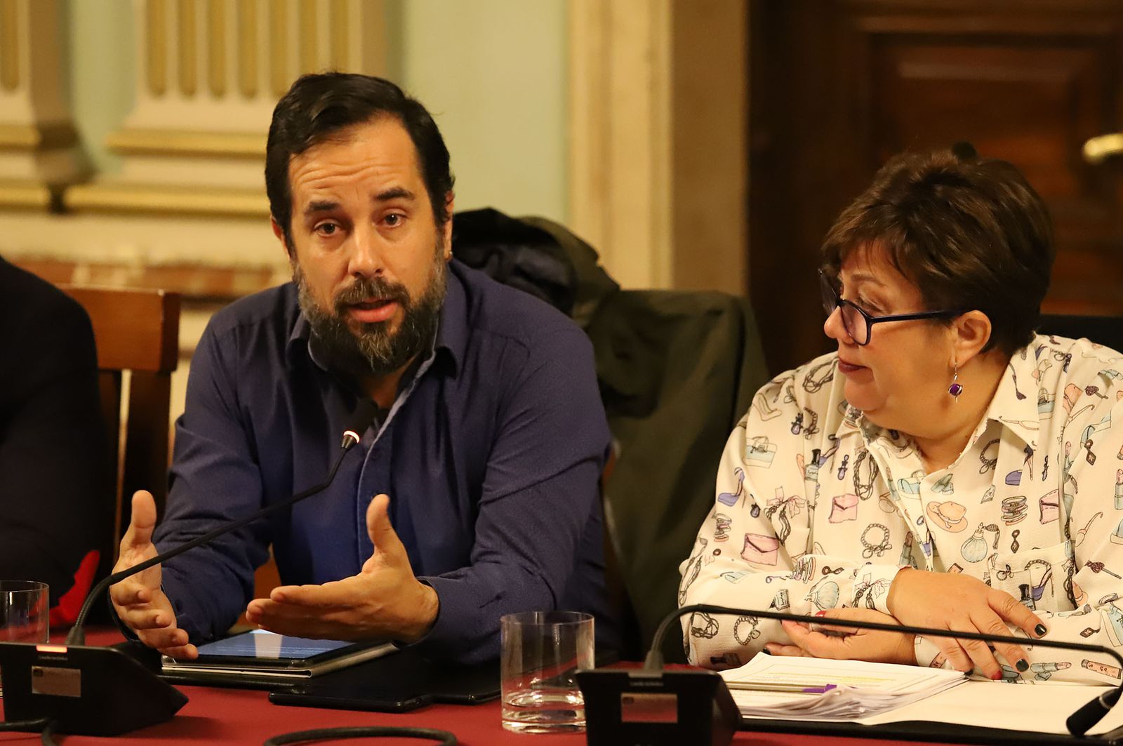 Imágenes del pleno celebrado en el Ayuntamiento de Huelva