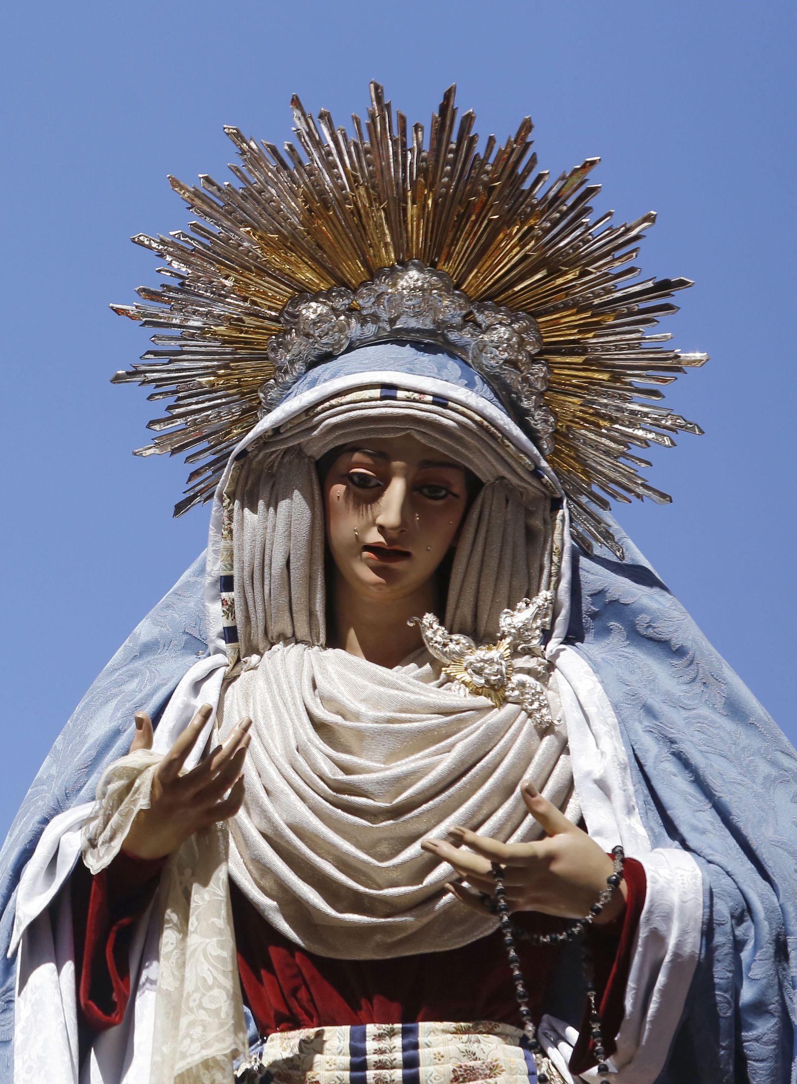 Las fotos del traslado del Cautivo