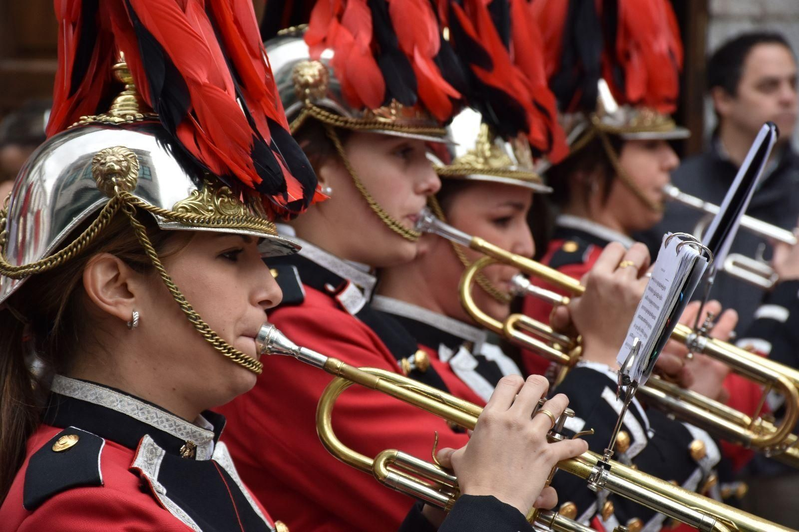 El certamen de bandas En Clave de Pasión de Pozoblanco, en fotografías