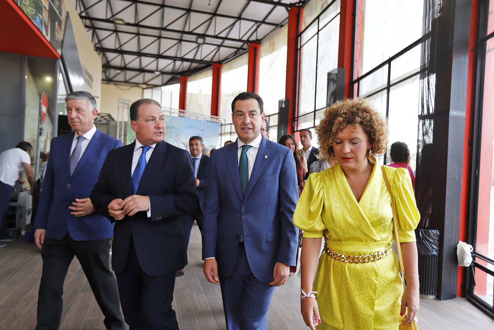 Imágenes de la constitución de la Diputación de Huelva