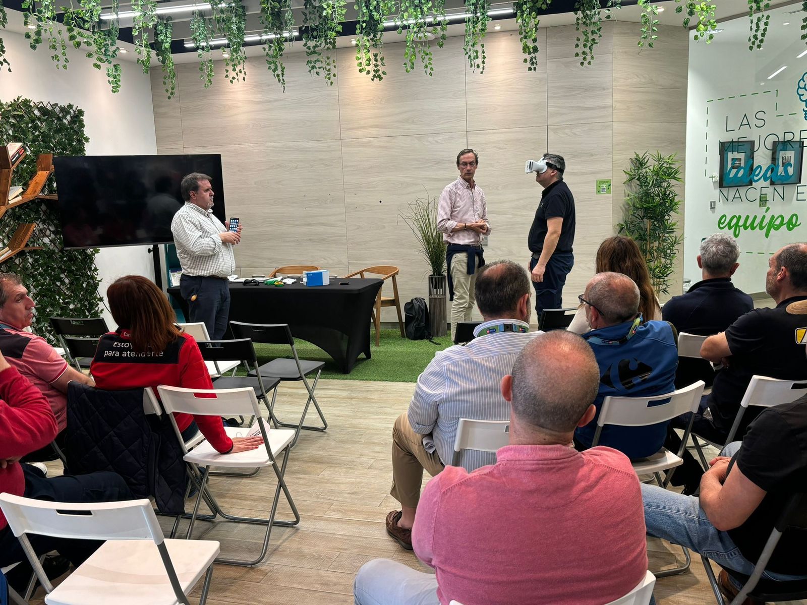 Una imagen del curso formativo impartido por la ONCE.