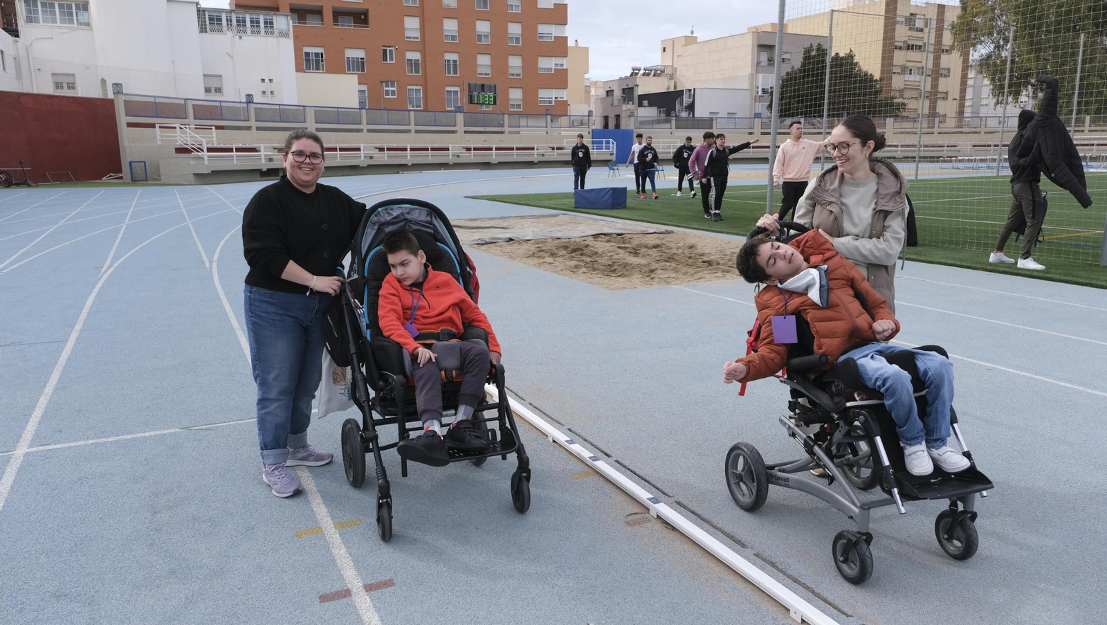 Imágenes de las paralimpiadas en Estadio Emilio Campra