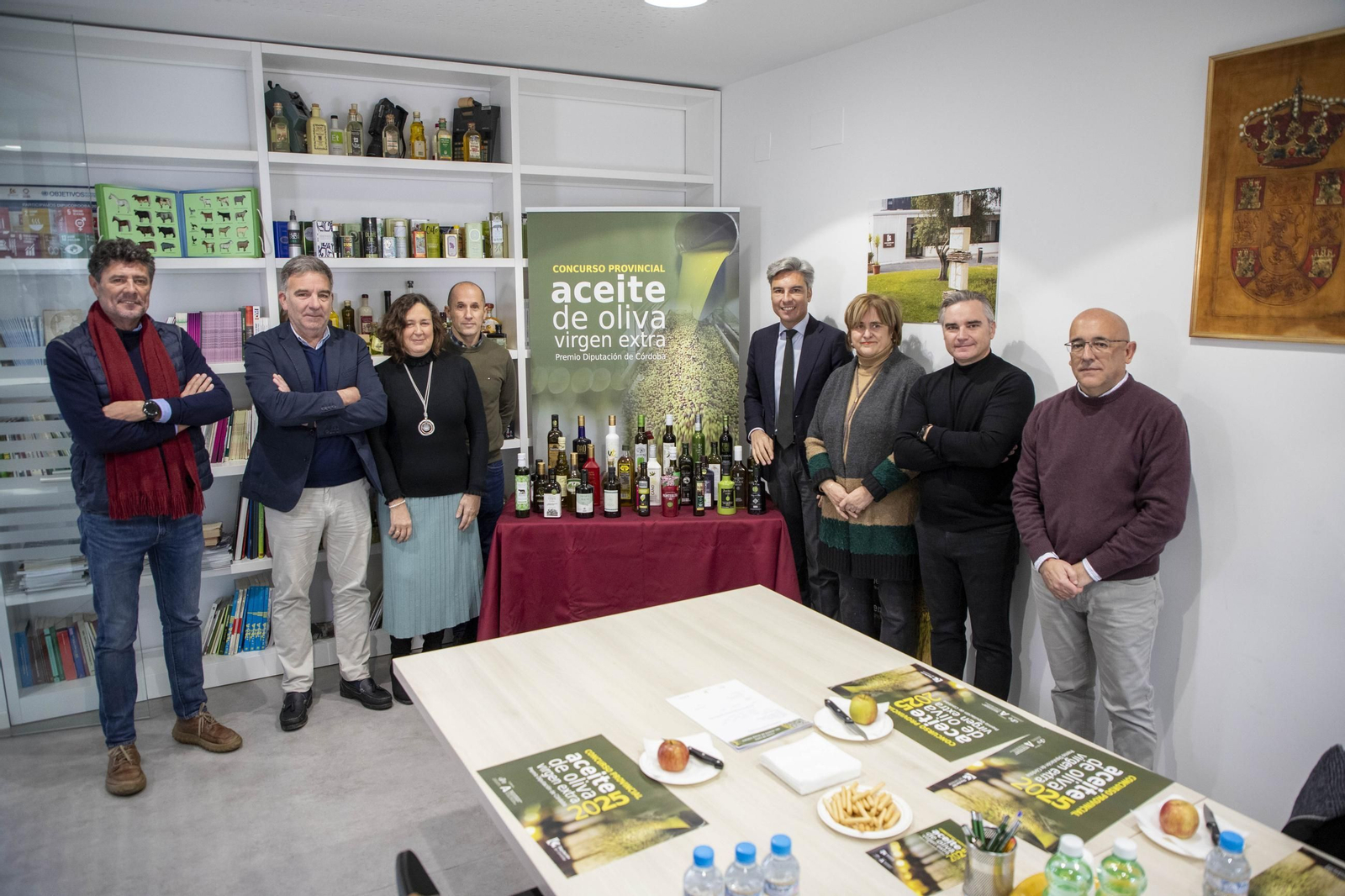 La cata para elegir los mejores aceites de oliva virgen extra de Córdoba, en imágenes