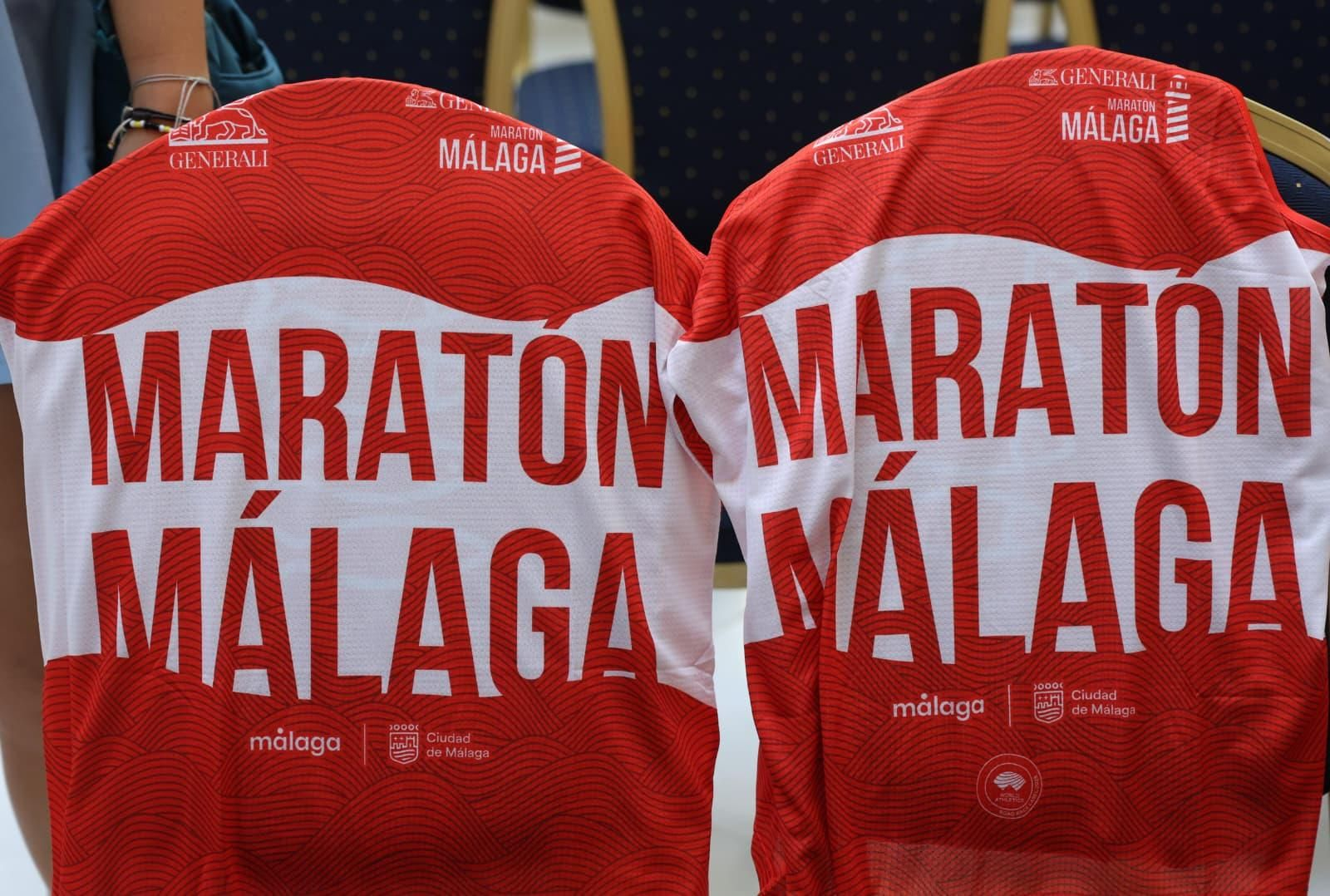 Camisetas de la prueba.