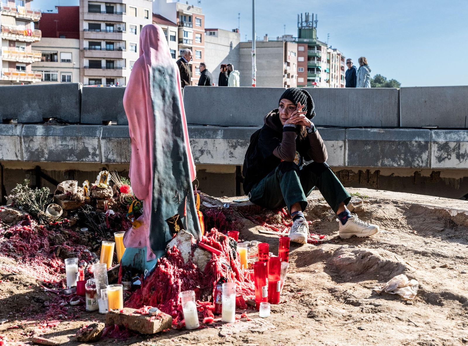 Elisa voluntaria de José Andrés Chef.