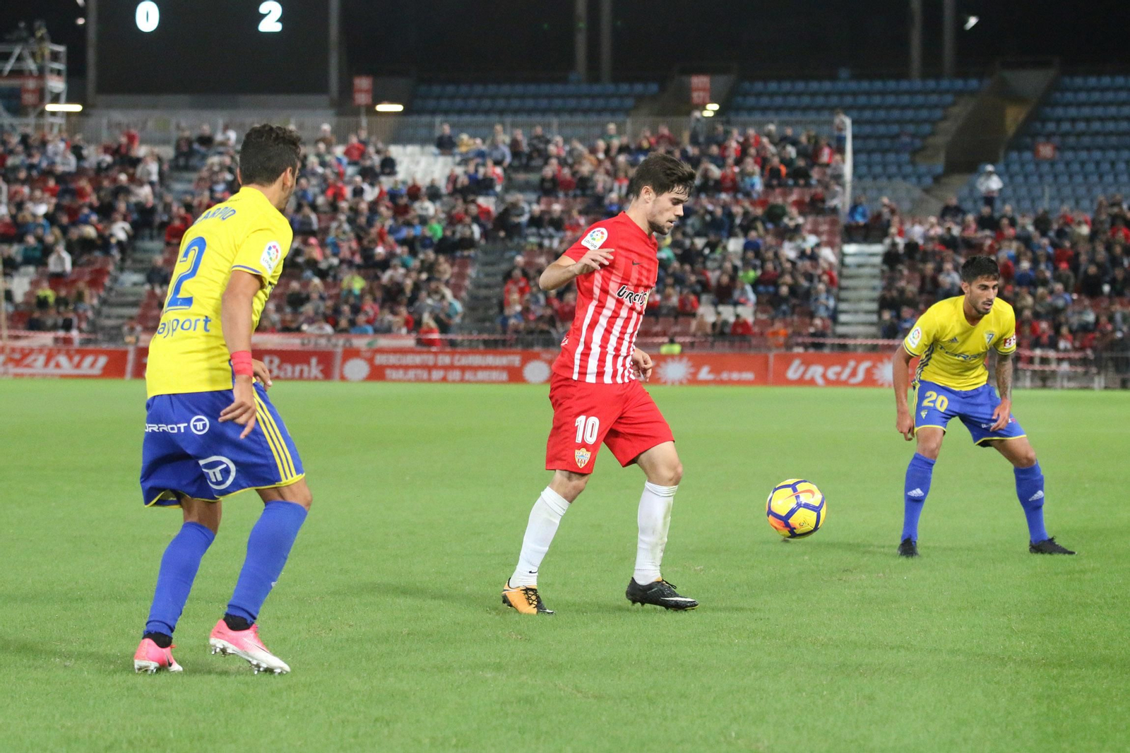 El UD Almería-Cádiz CF, en imágenes