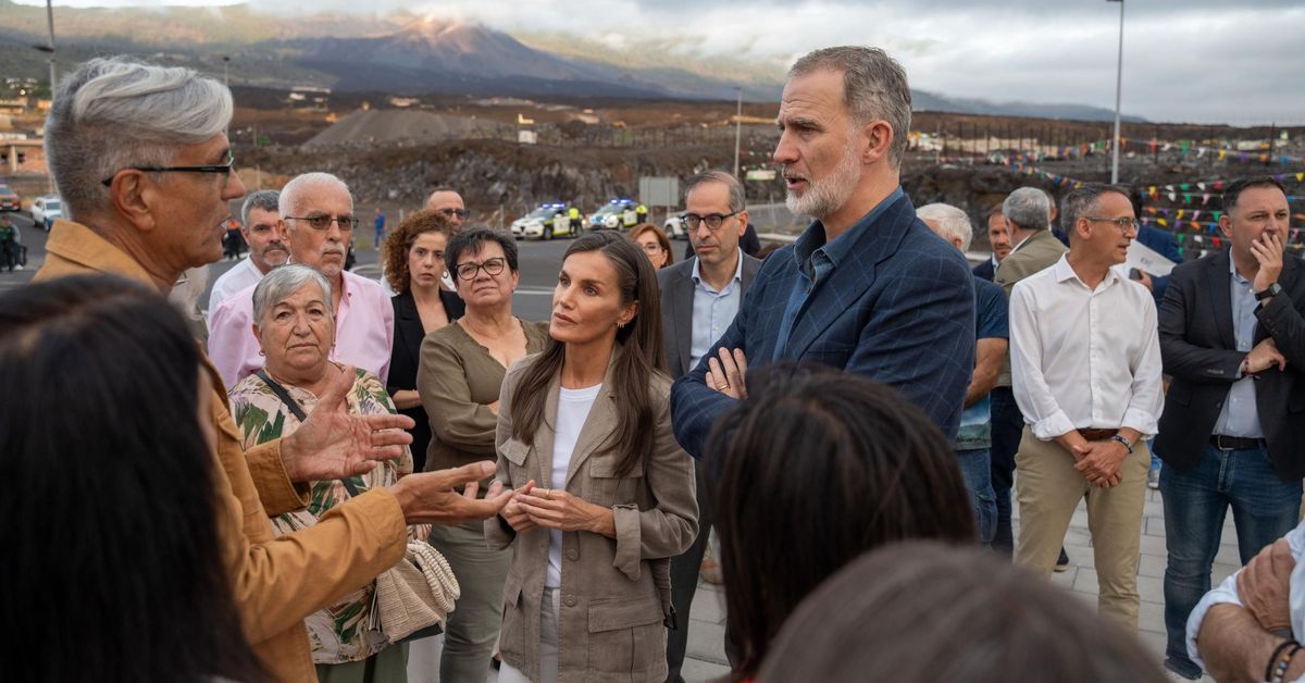 Los Reyes vuelven a La Palma para conocer la lenta reconstrucción tras ...