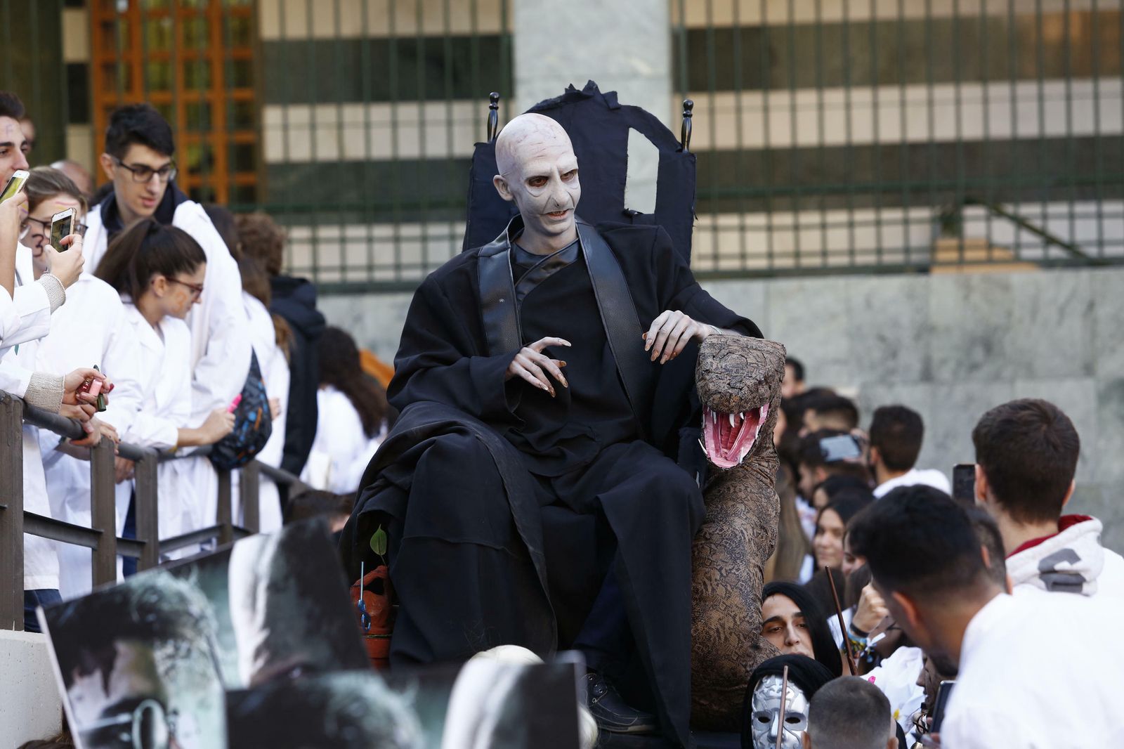 La imágenes del Lucas en el 'año Harry Potter'