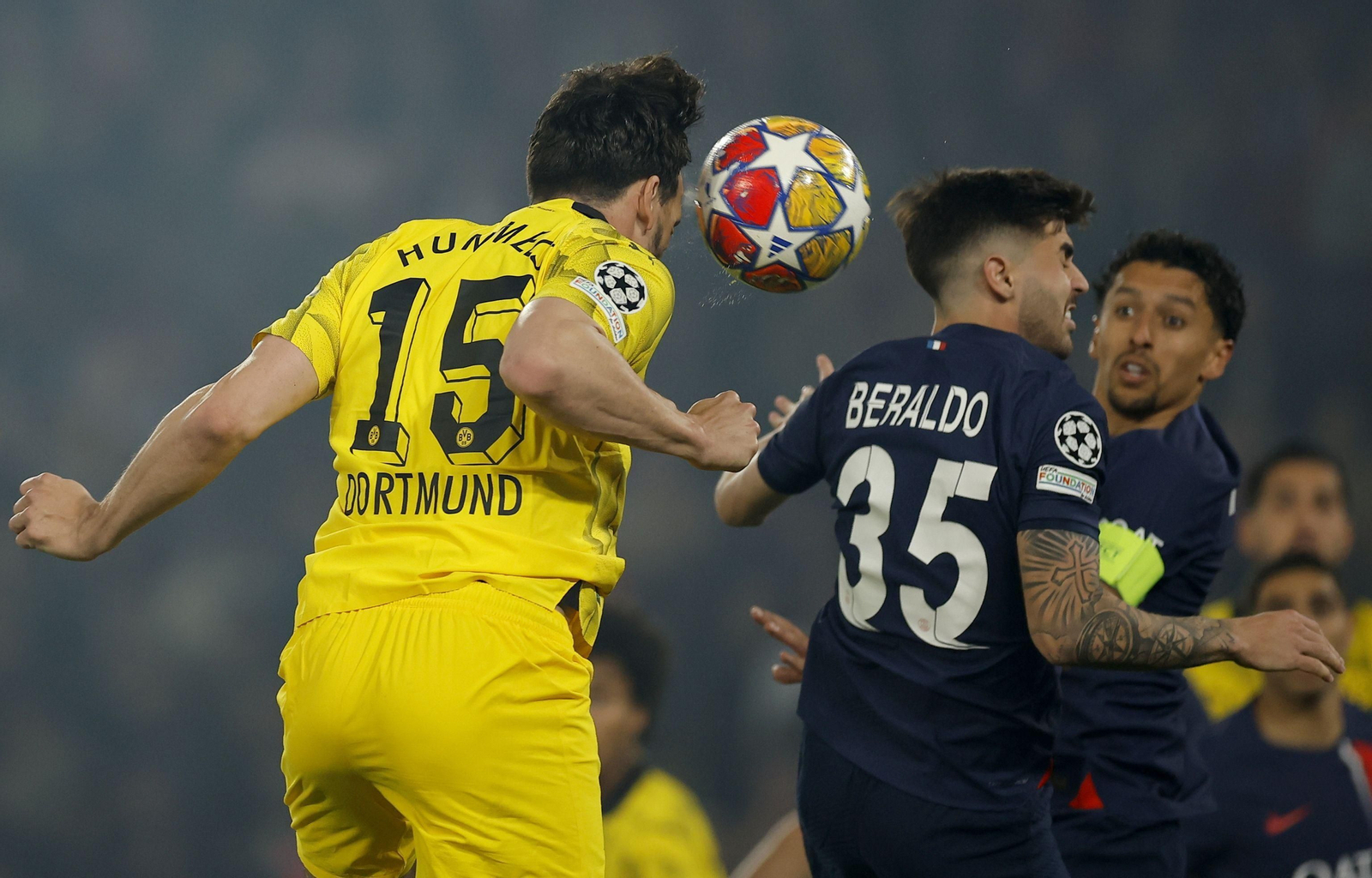 Las fotos del PSG - Borussia Dortmund