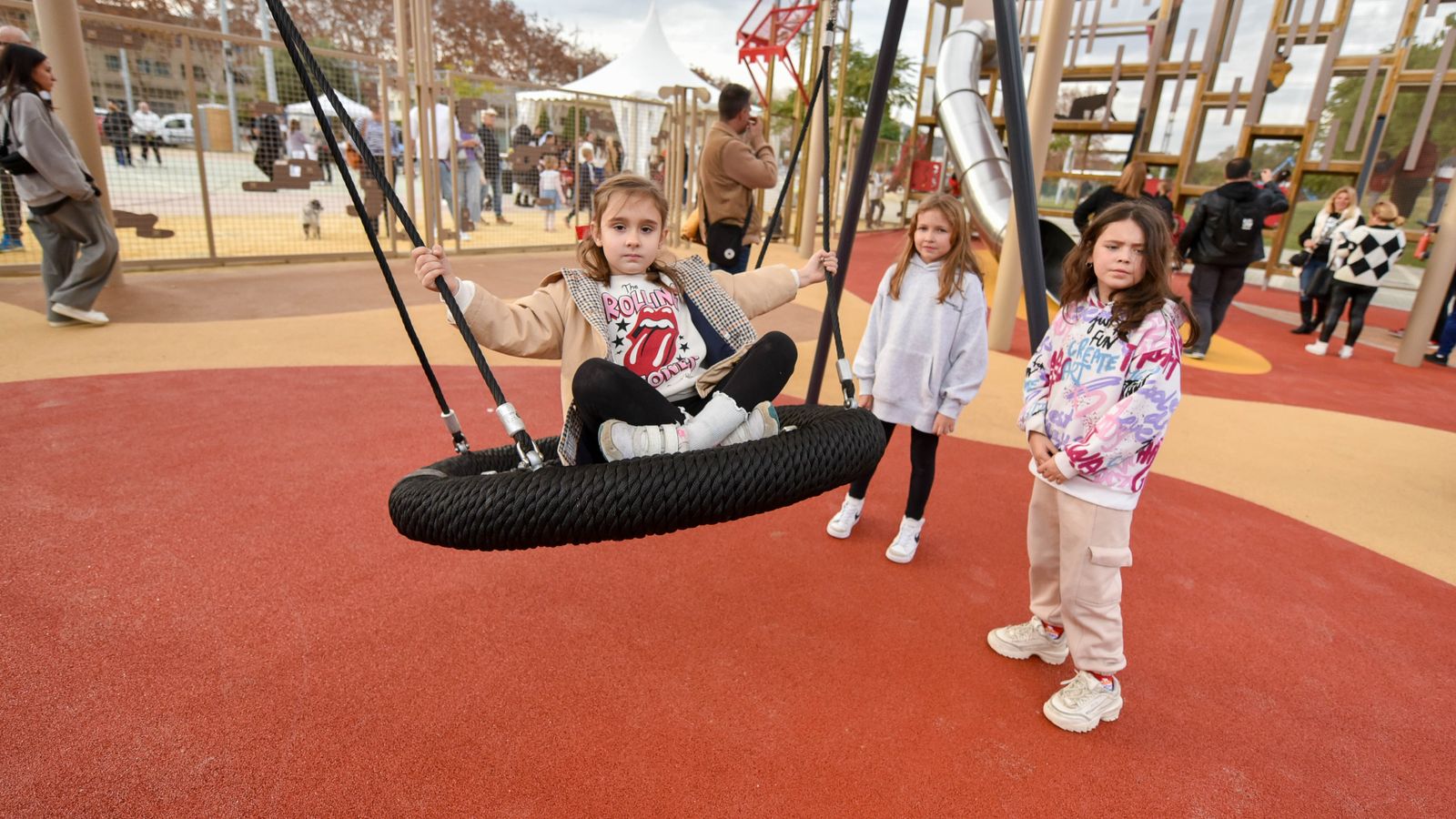 La inauguración del parque Barbésula en Guadiaro, en imágenes