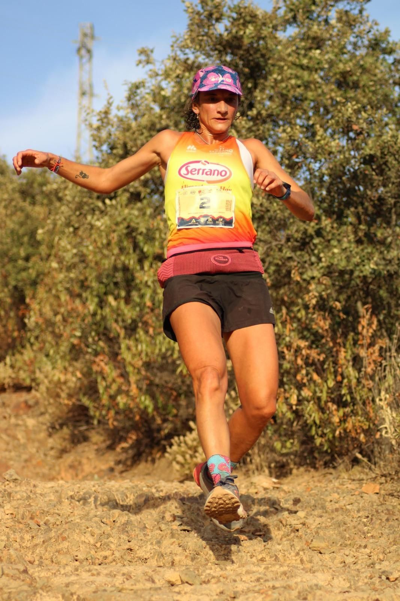 Marta Esteban, durante una de las etapas de esta prueba cordobesa.