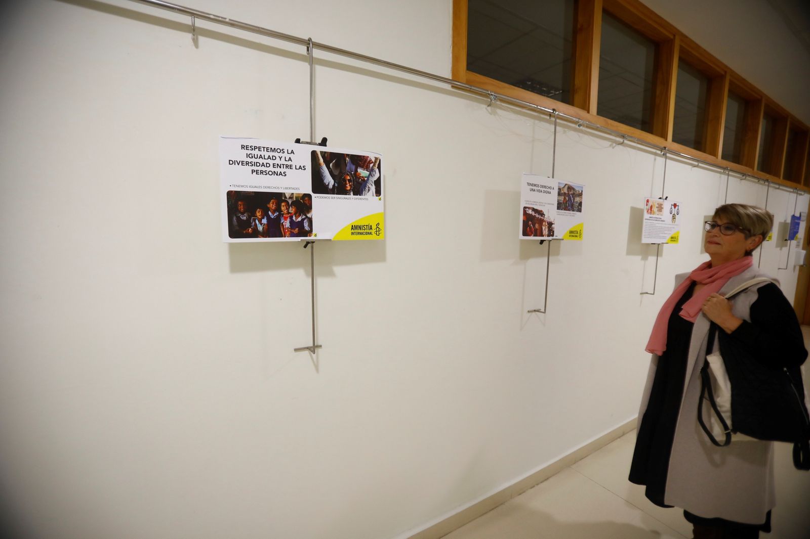 La exposición 'Derechos Humanos, presente y futuro' de Amnistía Internacional, en imágenes