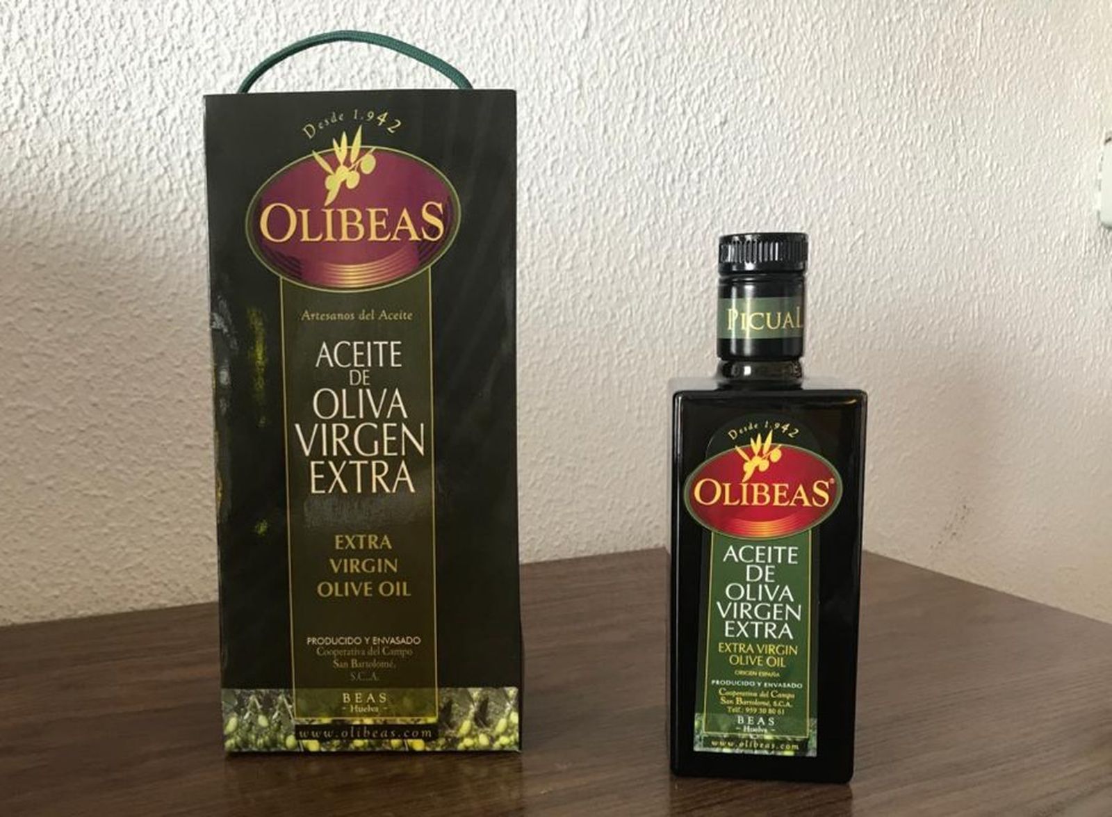 Olibeas, el AOVE más premiado año tras año en la provincia de Huelva