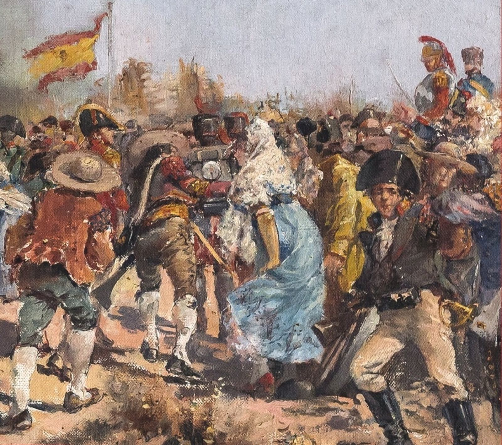 Portada del libro 'Romance heroico de la Batalla de Chiclana', que el Ayuntamiento regala para celebrar el Día de la Poesía.