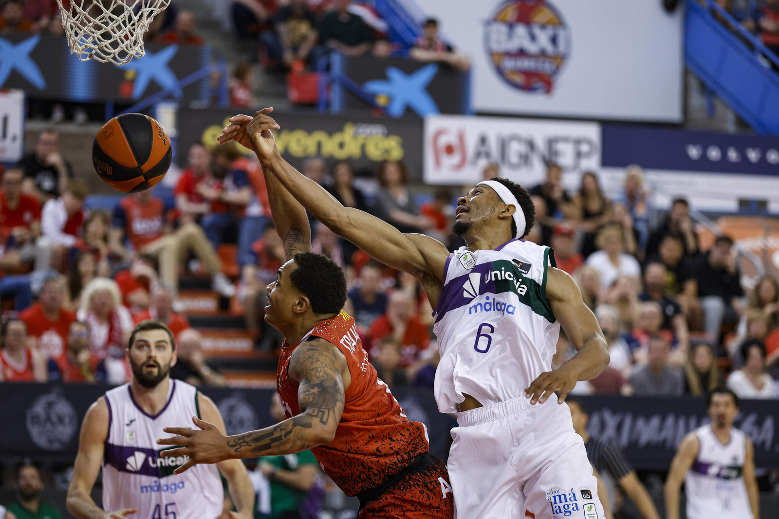 El Baxi Manresa - Unicaja, en fotos