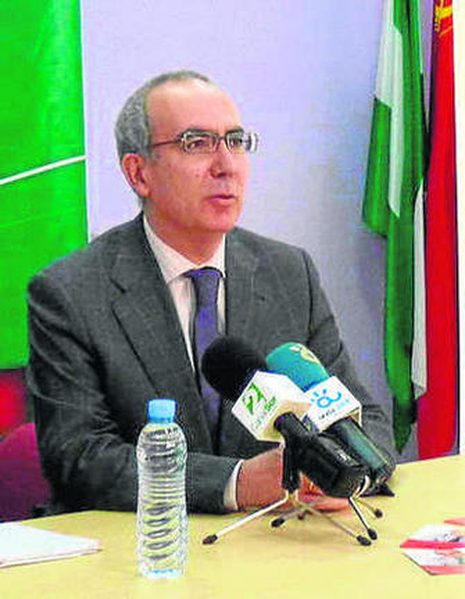 Moreno Brenes, ayer.