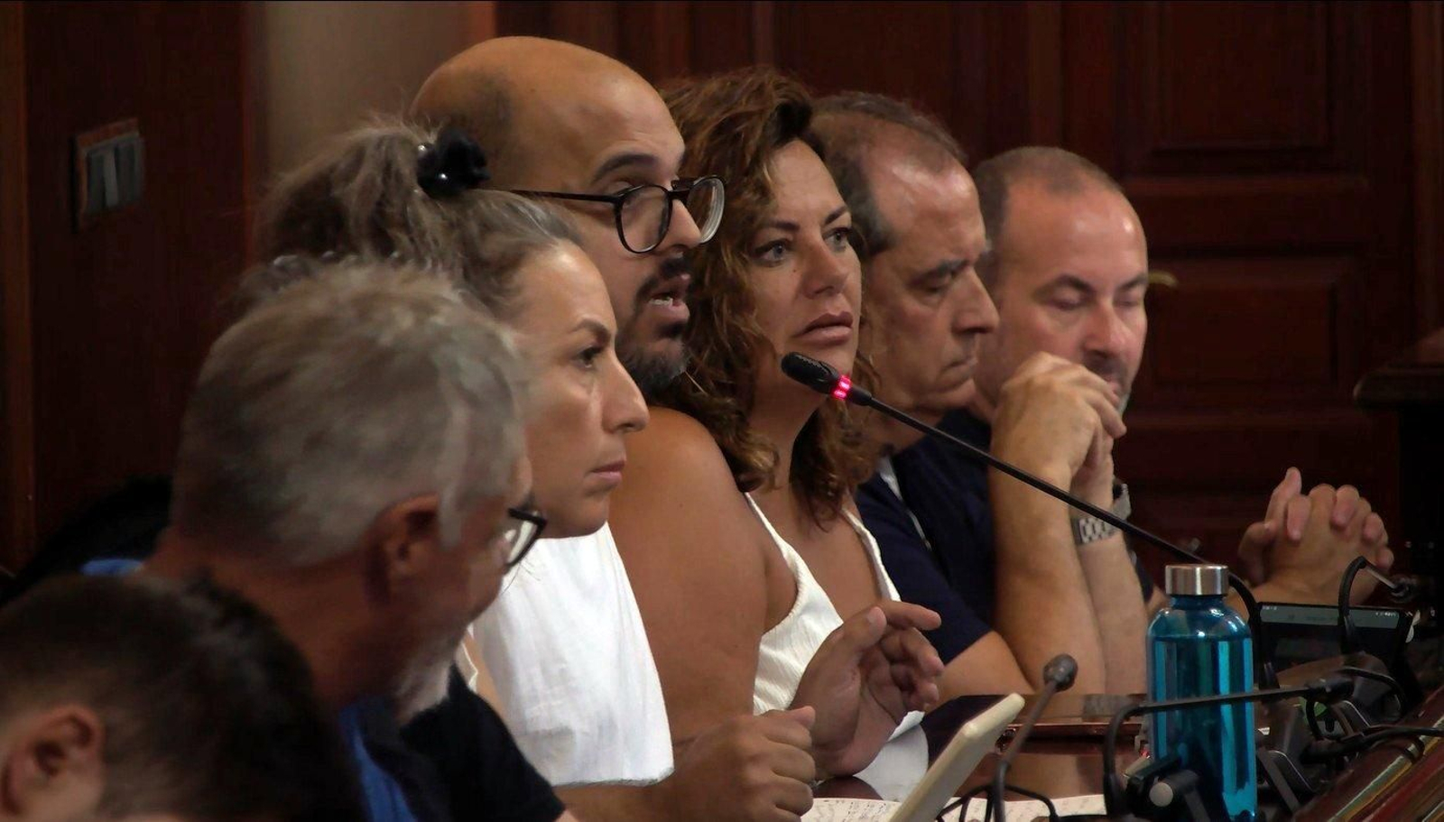 Intervención de Carlos Salguero (PSOE) en el pleno extraordinario