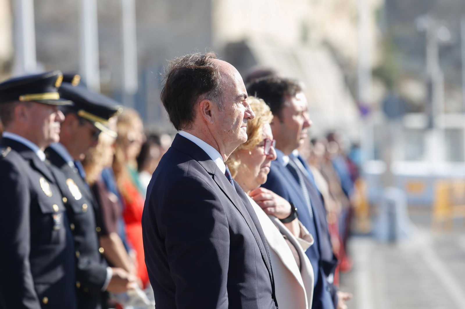 Las fotos de la jura de bandera civil en Tarifa