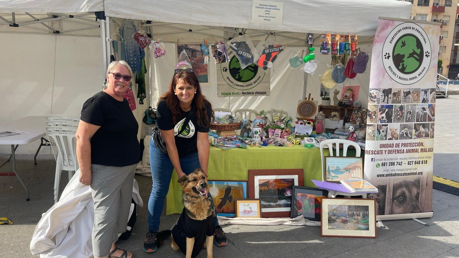 Una de las tiendas benéficas de Upra Málaga