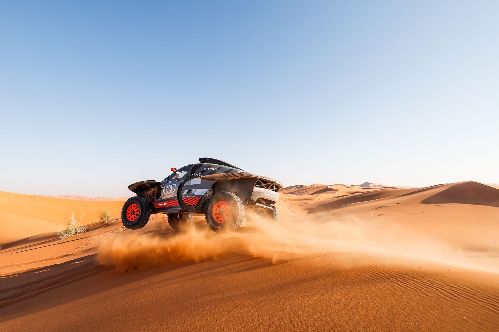 Las espectaculares imágenes del Dakar por las dunas
