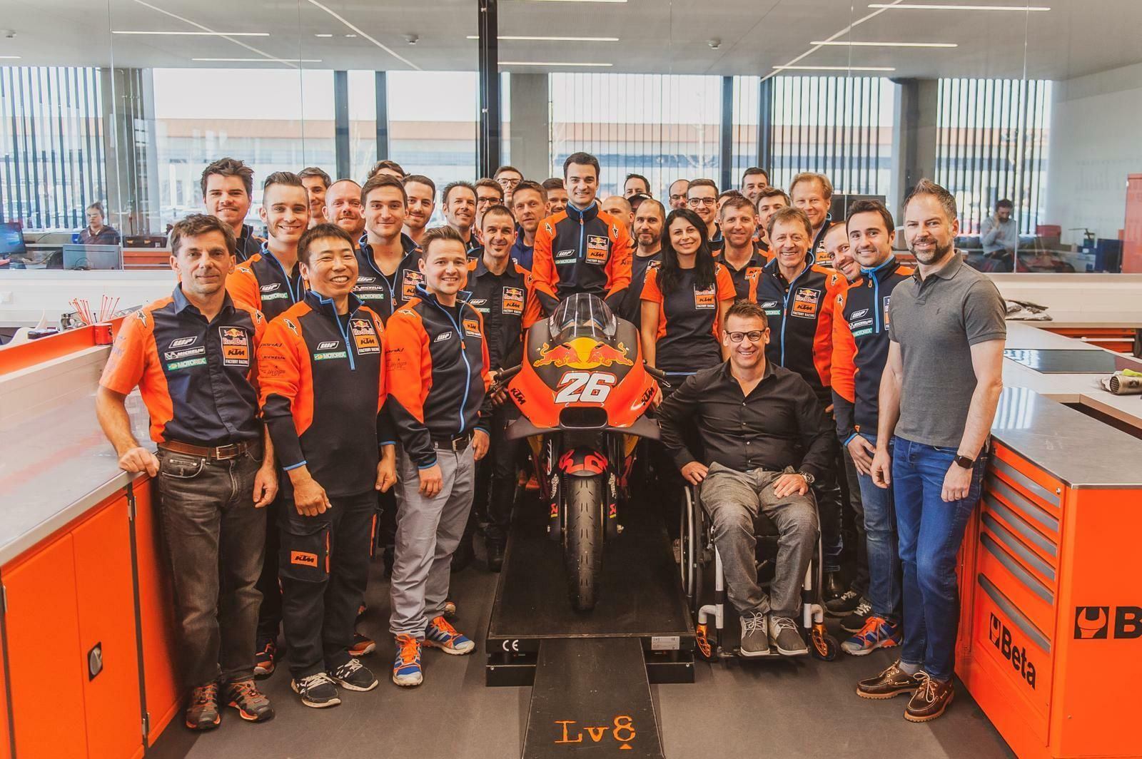 Primeras imágenes de Dani Pedrosa con la KTM Primeras imágenes de Dani Pedrosa con la KTM