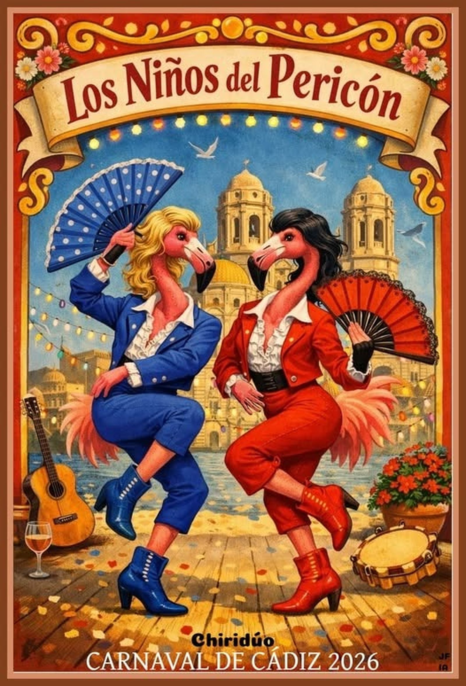 El cartel de 'Los niños del Pericón', el chiridúo par el Carnaval 2026