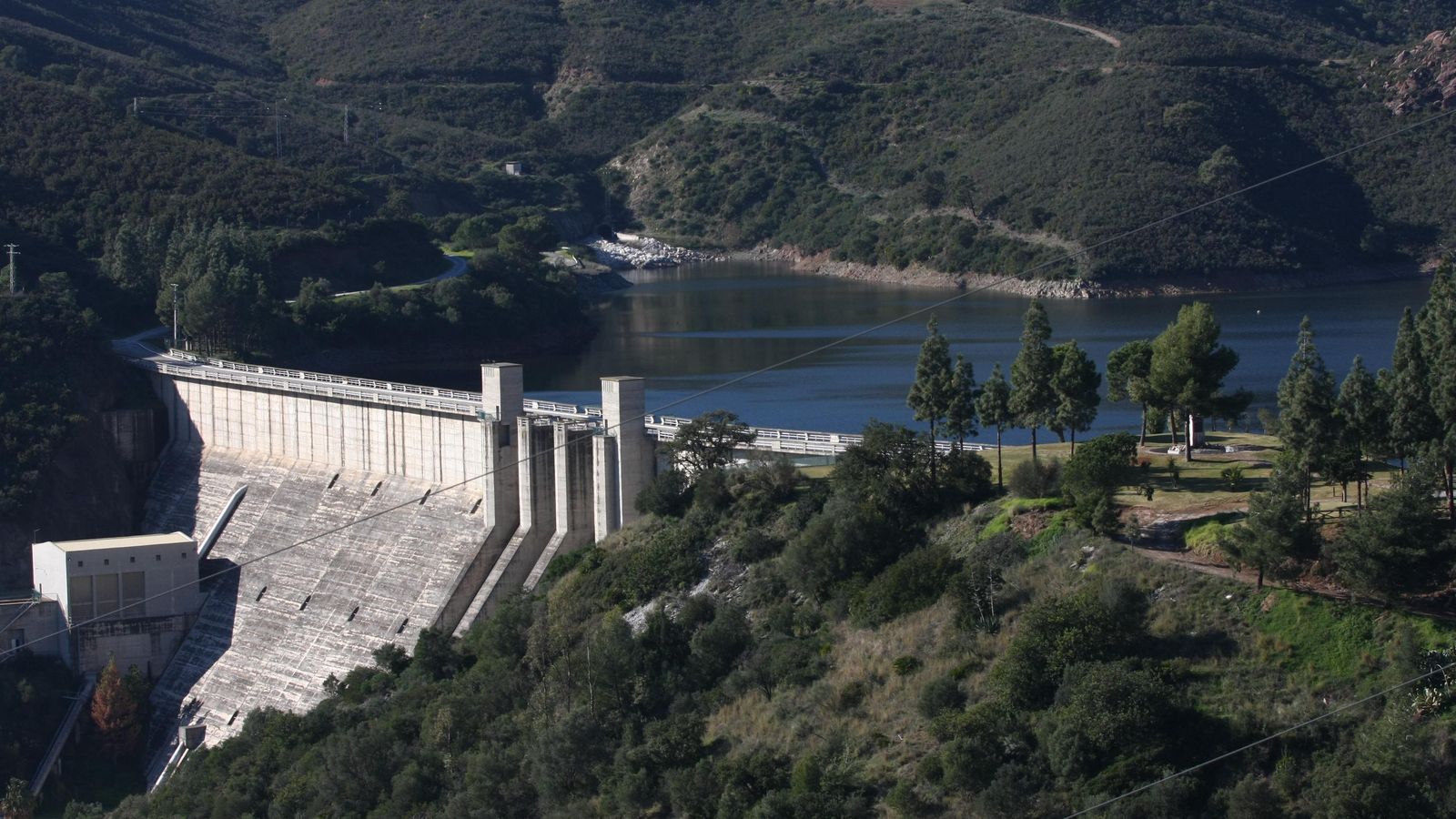 El pantano de la Concepción.